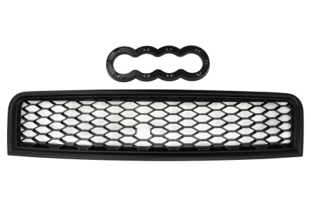 Grila Centrala compatibil cu AUDI A4 B6 Sedan Avant 8E/8H (2001-2004) RS Design Negru Mat