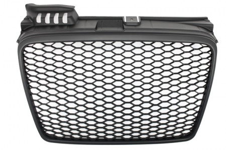 Grila Centrala compatibil cu Audi A4 B7 2004-2008 RS4 Negru Mat