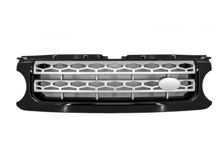 Grila Centrala Land compatibil cu ROVER Range compatibil cu ROVER Discovery IV (2010-up) Autobiography Design Black Silver
