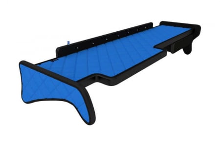 Masa bord camion cu led compatibil cu MAN TGA 2000-2010, Piele ecologica albastra