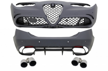 Pachet Exterior compatibil cu Alfa Romeo Giulia 952 Q4 2016-> Quadrifoglio Racing Design