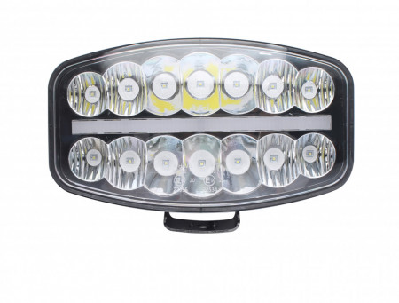 Proiector cu led, faza lunga si pozitie, 24.5 cm x 13.9 cm, 4100 lm, 12V - 24V, omologare E-Mark