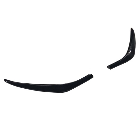 Set 2 extensii prelungire bara fata universale, negru lucios