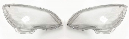 Set 2 sticle faruri pentru Mercedes C-Class W204 Non Facelift (2007 - 2010)