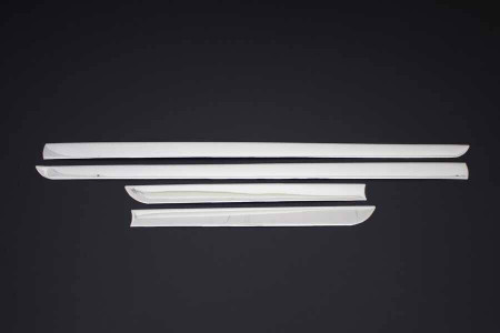 Set 4 ornamente inox bandouri compatibil DACIA DUSTER 2010-2017