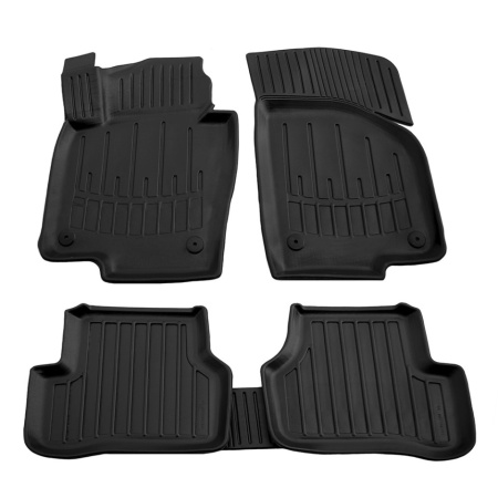 Set covorase auto cauciuc VW PASSAT B7 2010-2014 forma tavita 3D