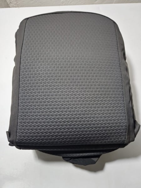 Set huse auto pentru scaune compatibile VW CADDY 2004-2015, material textil negru, Lichidare stoc!