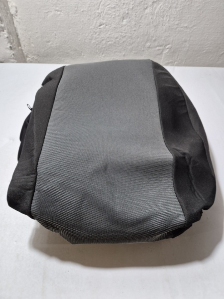 Set huse auto pentru scaune pentru Nissan Micra 2014->, material textil, negru cu gri, Lichidare stoc!
