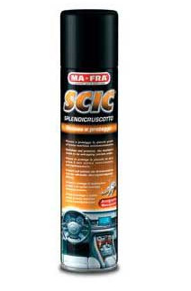 Spray bord cu silicon efect mediu lucios, parfumat, 600ml, MAFRA SCIC ORANGE