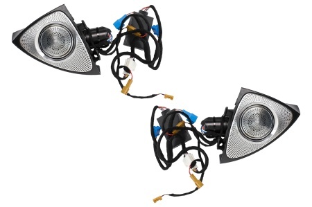 Tweeter LED rotativ cu 3 culori compatibil cu Mercedes C-Class W205 C205 S205 (2014-2018)