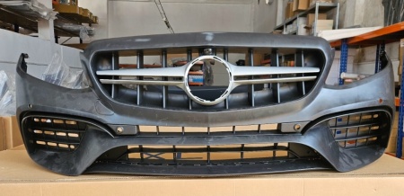 Bara Fata compatibil Mercedes E-Class W213 S213 C238 A238 2016-2019 E63 Design Editie Negru ATENTIE PRODUS USOR DETERIORAT!