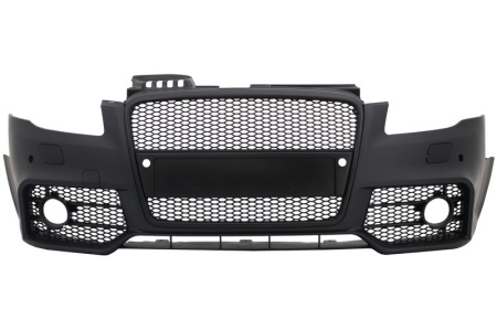 Bara Fata cu Grila Centrala compatibil cu AUDI A4 B7 2004-2007 RS4 Black Design