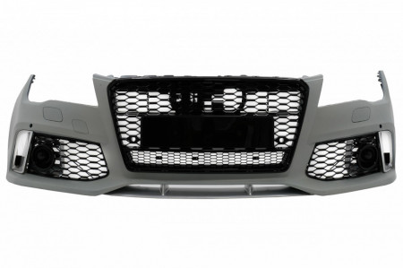 Bara Fata cu Grila Centrala compatibil cu Audi A7 4G 2010-2014 RS7 Design