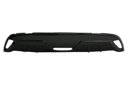 Difuzor Bara Spate compatibil cu Toyota Yaris MK4 2020-> Negru Lucios