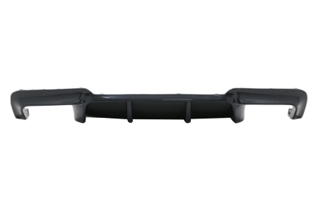 Difuzor de aer cu evacuare dubla compatibil cu BMW Seria 5 F10 F11 2011-2017 M-Performance Design Negru Lucios