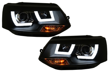 Faruri LED Dayline compatibil cu VW Transporter T5 (2010-2015) Xenon Look