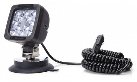 Lampa de lucru Proiector cu magnet, 12-24V, 2030 Lm, 12 Led, cu buton
