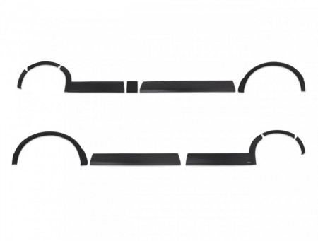 Pachet overfendere aripa si usi compatibil VW Caddy 2015-2020, caroserie scurta, usa culisanta dreapta