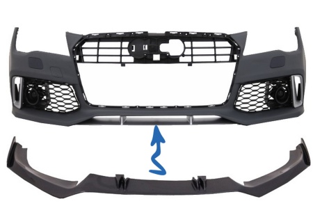 Prelungire Bara Fata compatibil cu AUDI A7 4G RS7 (2010-2018) Carbon Real