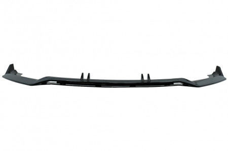 Prelungire Bara Fata Lip compatibil cu Audi A4 B9 8W S-Line (2016-2018) Negru Lucios