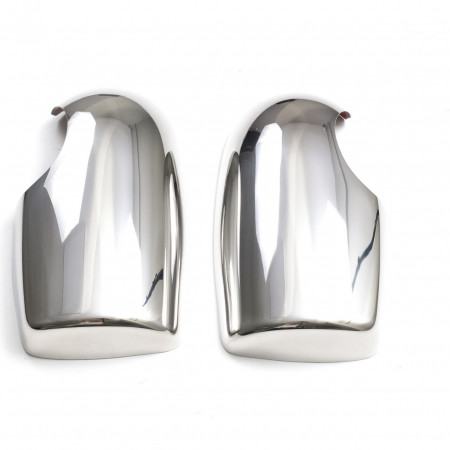 Set 2 Capace cromate de oglinda compatibil FORD TRANSIT 2002-2013, inox