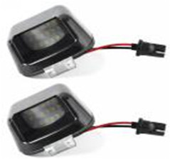 Set 2 lampi numar LED compatibil NISSAN Navara D40 2005-2016