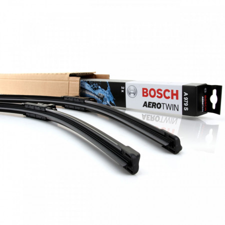Set 2 stergatoare auto BOSCH multiadapter, compatibil Land Rover Freelander II 2006->, 600mm+475mm