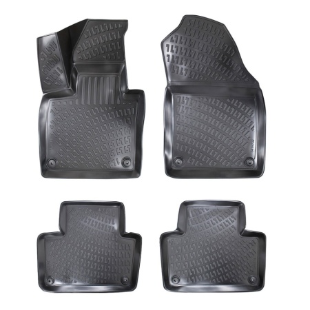 Set covorase auto cauciuc Volvo XC90 II plug in hybrud 2015-> forma tavita