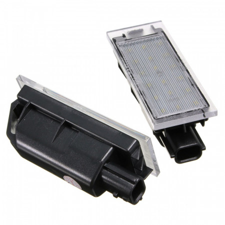 Set Lampi Numar Led Dacia Logan II 2 Facelift 2017-2020