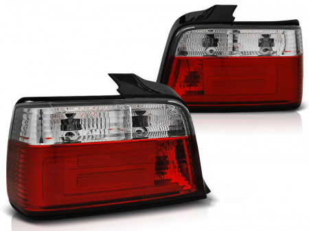 Set Stopuri LED compatibile cu Bmw E36 1990-1999 SEDAN Rosu Alb BAR LED