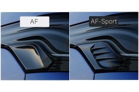 Aripioare Aerodinamice AF-Sport pentru Stopuri Glohh GL-5i GL-5X compatibil cu Range Rover Sport L494 2013-> Negru - Img 1