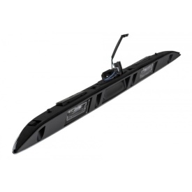 Bagheta buton comutator dechidere portbagaj cu lumini de numar incluse compatibil cu MINI R50 R52 R53 2001-2008, culoare crom