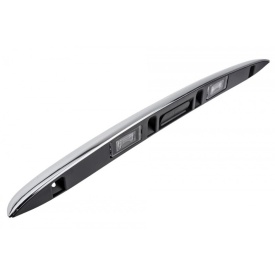 Bagheta buton comutator dechidere portbagaj cu lumini de numar incluse compatibil cu MINI R55 R55N R56 R56N R57 R57N R58 R59 2006-2014, culoare crom