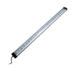 Banda bagheta LED, carcasa aluminiu 35 cm 48 leduri, alb rece 6000k 12V - Img 2