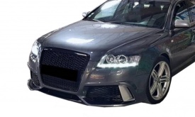 Bara Fata compatibil Audi A6 C6 4F Sedan Avant 2004-2010 RS6 Look - Img 2