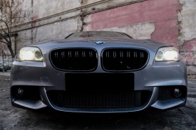Bara Fata compatibil BMW seria 5 F10 2011-2014 M-Technik Design, fara proiectoare - Img 3