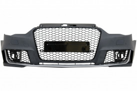 Bara Fata compatibil cu AUDI A3 8V 2012-2015 Sedan Saloon Convertible RS3 Brilliant Black Design - Img 1