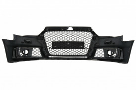 Bara Fata compatibil cu AUDI A3 8V 2012-2015 Sedan Saloon Convertible RS3 Brilliant Black Design - Img 4