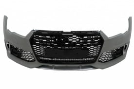 Bara Fata compatibil cu Audi A7 4G Facelift 2015-2018 RS7 Design cu Grile - Img 4