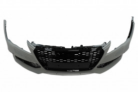 Bara Fata cu Grila Centrala compatibil cu Audi A7 4G 2010-2014 RS7 Design - Img 5