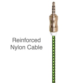 Cablu audio auxiliar stereo, mufa jack 3,5 mm pentru telefon auto, lungime 90 cm, Lichidare Stoc! - Img 2