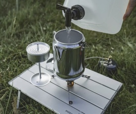 Cafetiera din aluminiu, Easy Camp Adventure Coffeepot 1,4L - Img 6