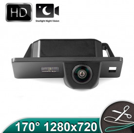Camera marsarier HD, unghi 170 grade cu StarLight Night Vision pentru SEAT LEON 2005-2012, EXEO 2008 ~, ALTEA, ALTEA XL