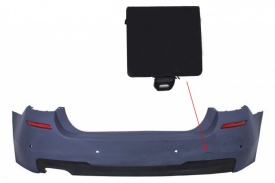 Capac Tractare Bara Spate compatibil cu BMW Seria 5 F10 2011-> M-Tech Design - Img 2