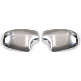 Capace cromate de oglinda compatibil Dacia Duster 2012-2017, plastic ABS - Img 1