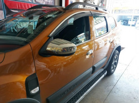 Capace cromate de oglinda compatibil Dacia Duster II 2018->, inox - Img 2