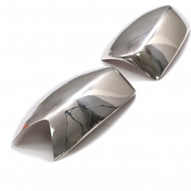Capace cromate de oglinda compatibil Ford Kuga 2008-2012, Galaxy 2006-2014, S-MAX 2006-2014, inox - Img 2