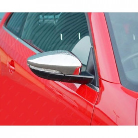 Capace cromate de oglinda compatibil VW PASSAT B7 2010-2014, inox, finisaj lucios - Img 3