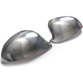 Capace cromate de oglinda compatibil VW SHARAN 2004-2010, inox - Img 5