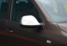 Capace cromate de oglinda compatibil VW T5 Transporter / Caravelle / Multivan 2010-2015, T6 2015-2020 plastic ABS - Img 6